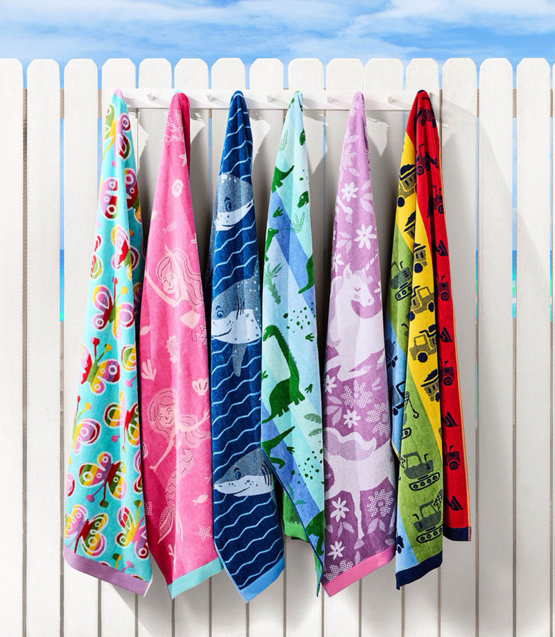 Plush Youth Beach Towel. – The Monogram Shoppe