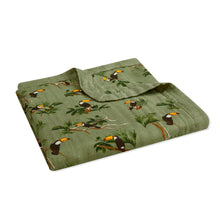 Milkbarn Organic Bamboo Lovey Three-Layer Muslin Blanket