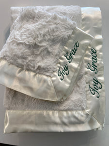 Little giraffe personalized deals blanket