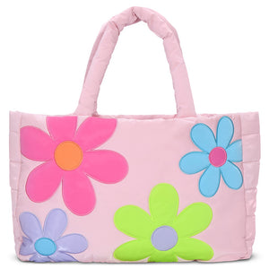 IScream Pretty Petals Puffy Weekender Bag - The Monogram Shoppe