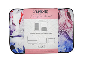 3 Piece Packing Cube Set - The Monogram Shoppe