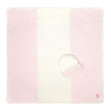 Kashwere Baby Blankets - Center Stripe with Cap - The Monogram Shoppe