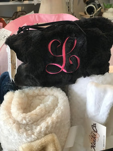 Luxe Faux Fur Accessory Bag - The Monogram Shoppe