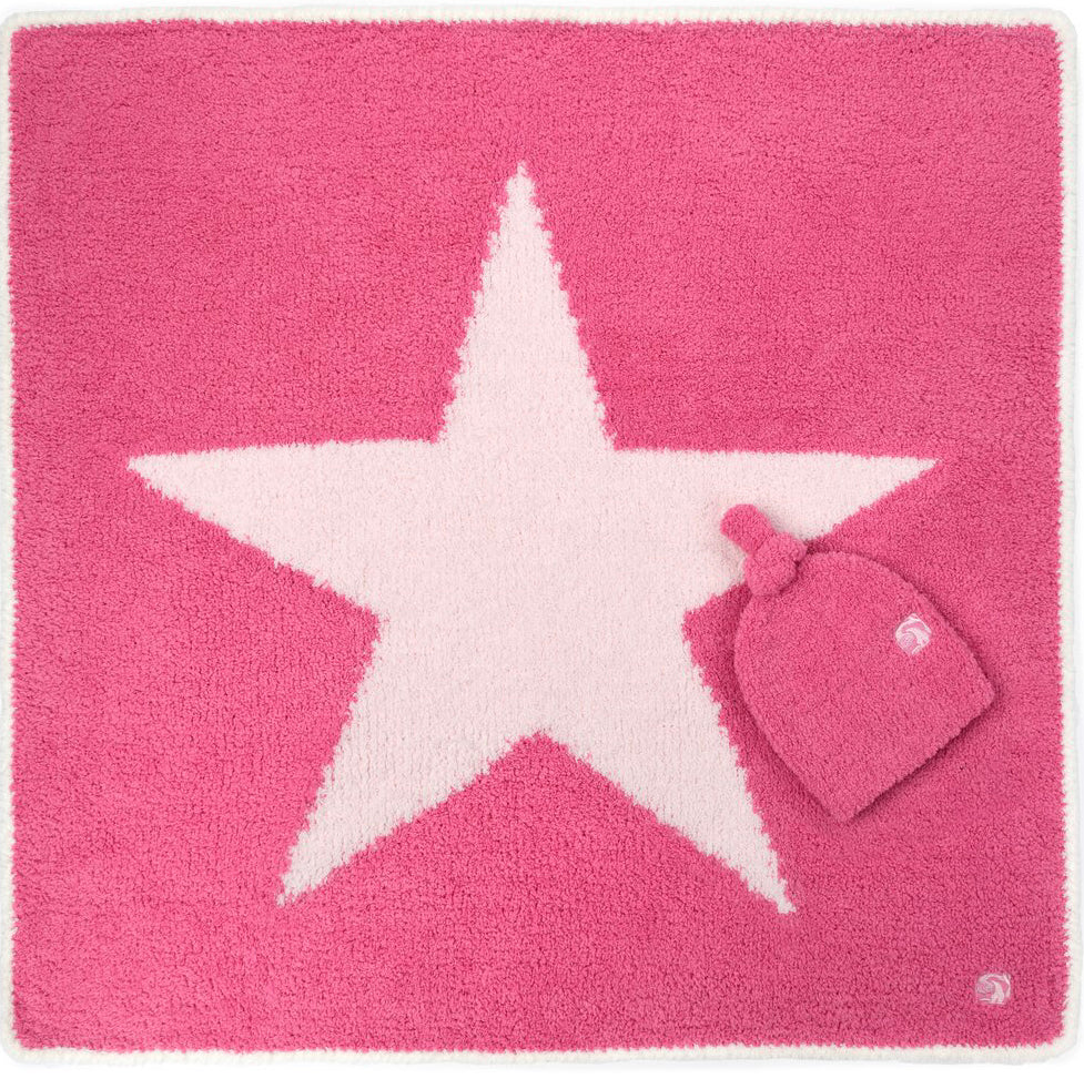 Kashwere Baby Blanket - Star Baby with Cap - The Monogram Shoppe