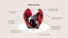 kUSSHI Fabric Makeup Bags - The Monogram Shoppe