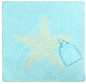 Kashwere Baby Blanket - Star Baby with Cap - The Monogram Shoppe