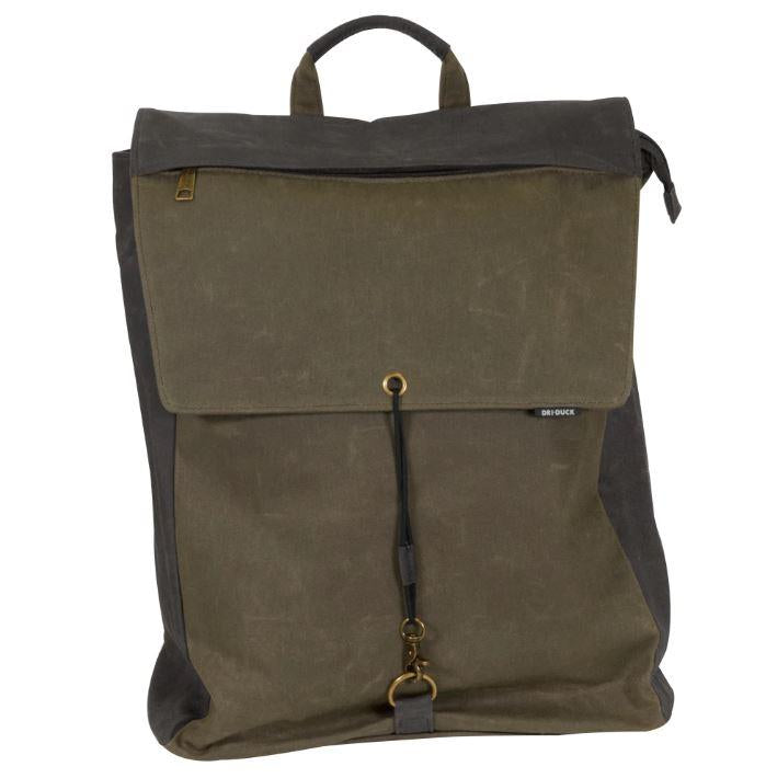 Wax Canvas Backpack - The Monogram Shoppe