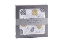Newcastle Hooded Towel & Washcloth Set - The Monogram Shoppe