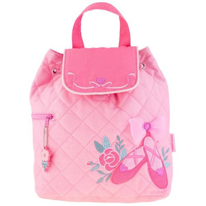 Stephen Joseph Quilted Backpack - The Monogram Shoppe