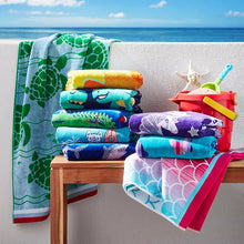 Plush Youth Beach Towel. - The Monogram Shoppe